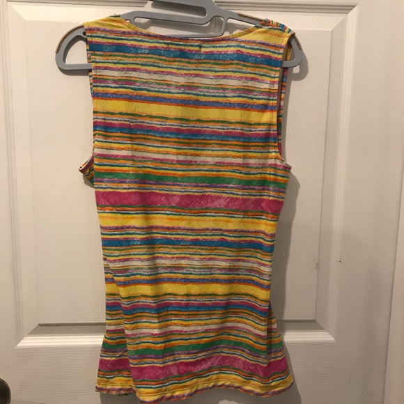 Ralph Lauren Tie Dye Wrap Tank - Picture 4 of 11
